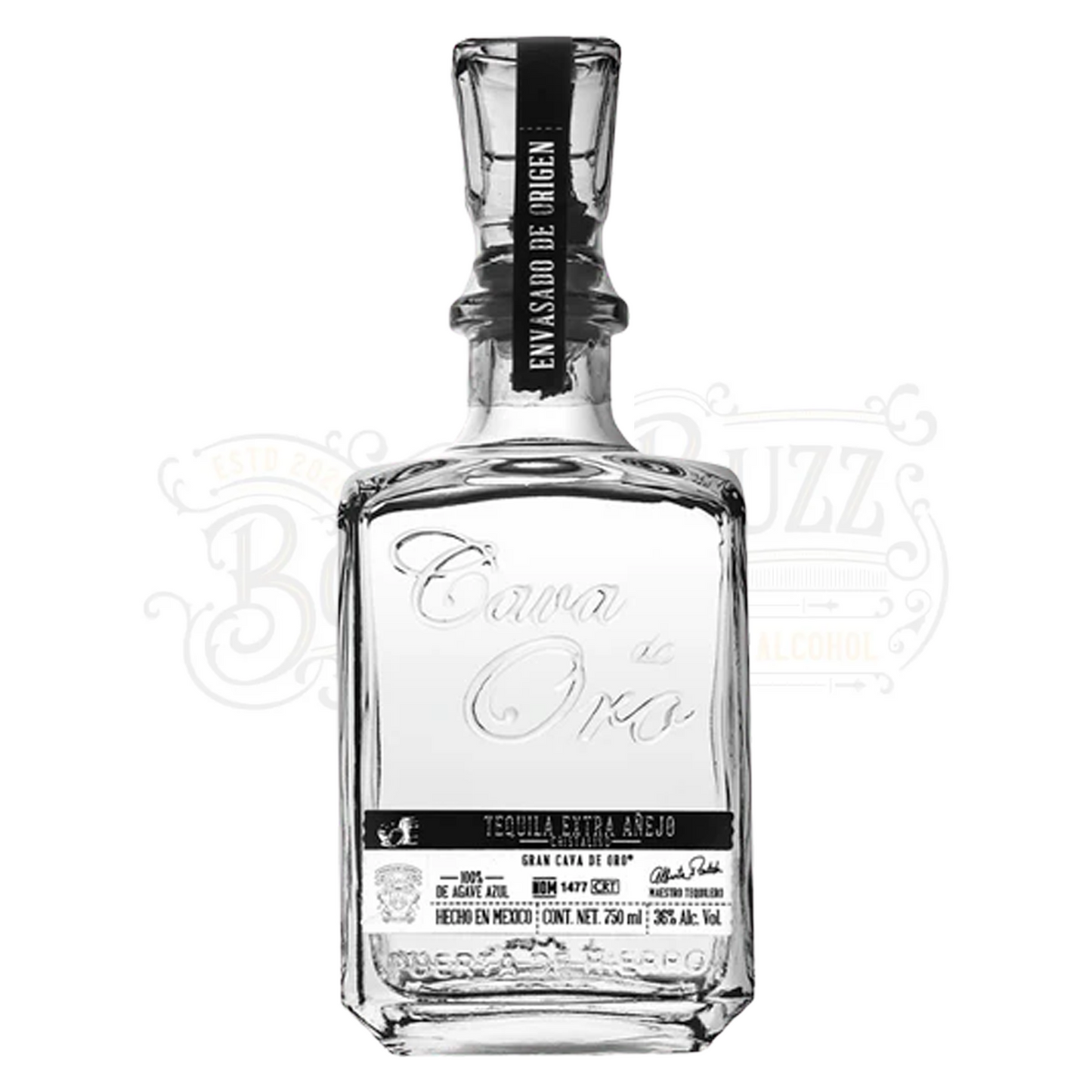 Cava De Oro Tequila Cristal Anejo