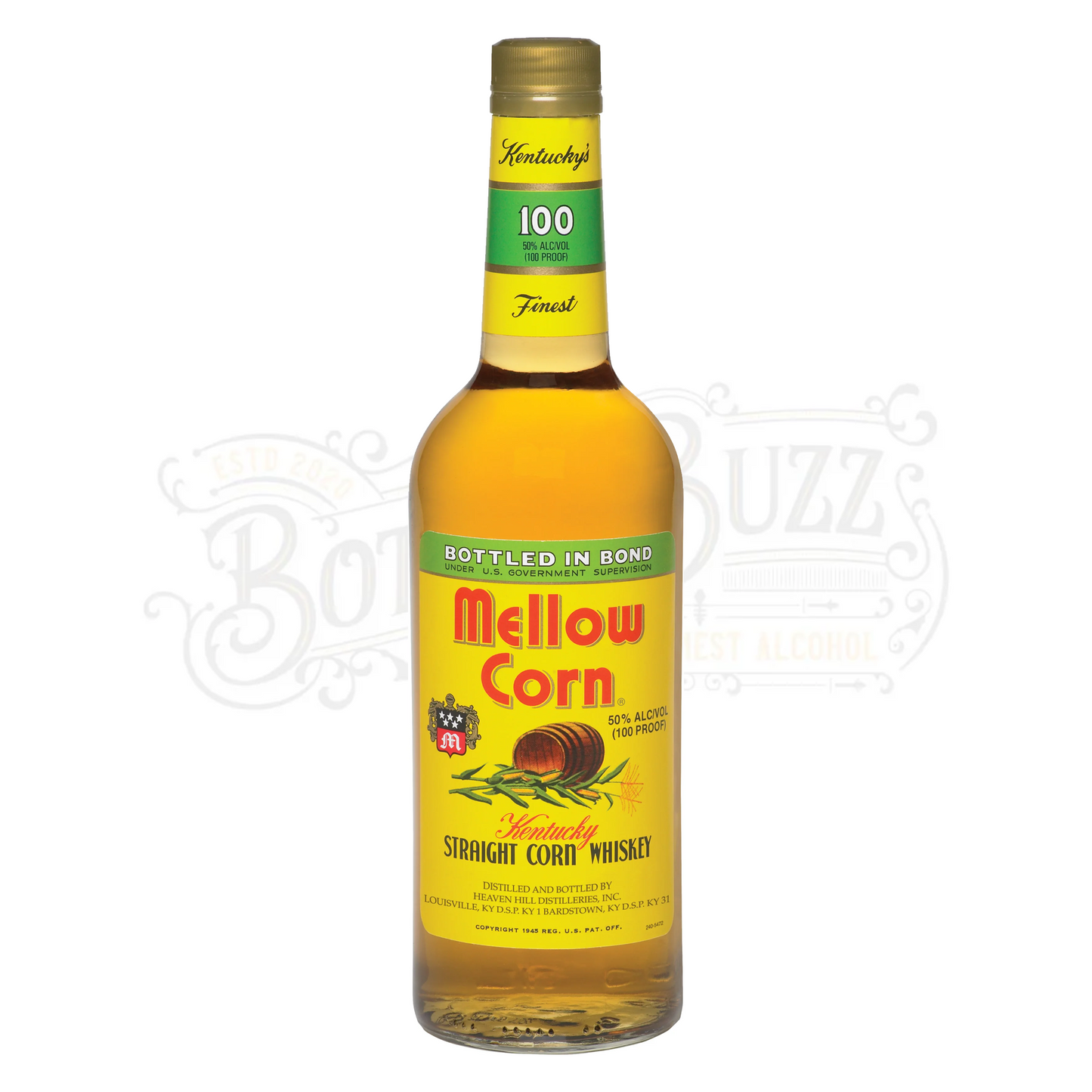Mellow Corn Straight Corn Whiskey Bottled In Bond