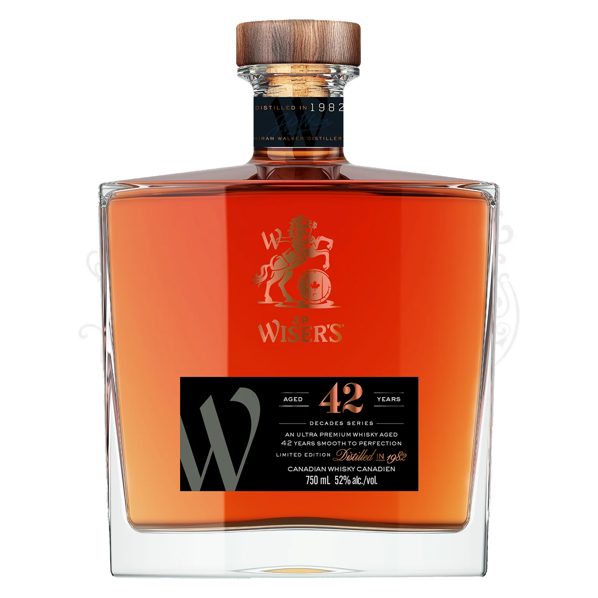 J.P. Wiser's Canadian Whisky Decades Series Limited Edition 42 Yr