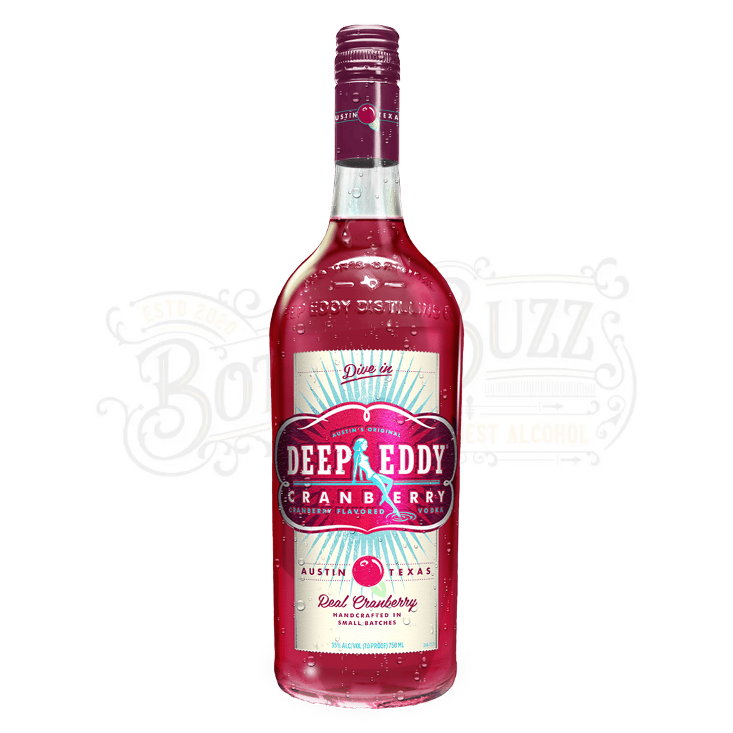 Deep Eddy Cranberry Flavored Vodka 1 L