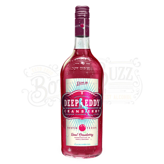 Deep Eddy Cranberry Flavored Vodka 1 L