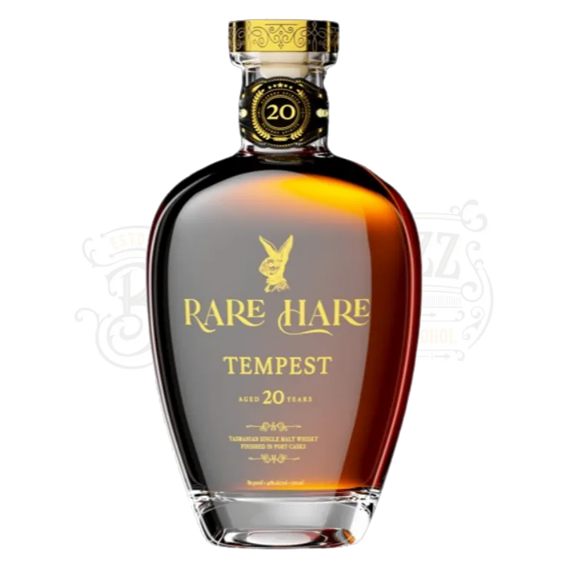 Rare Hare Tasmanian Single Malt Whisky Tempest Finished In Port Casks 20 Yr 700 ml