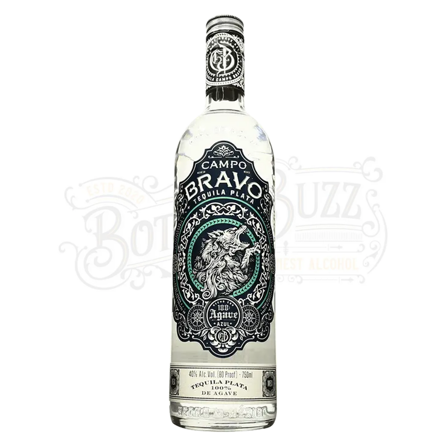 Campo Bravo Plata Tequila 1.75 L