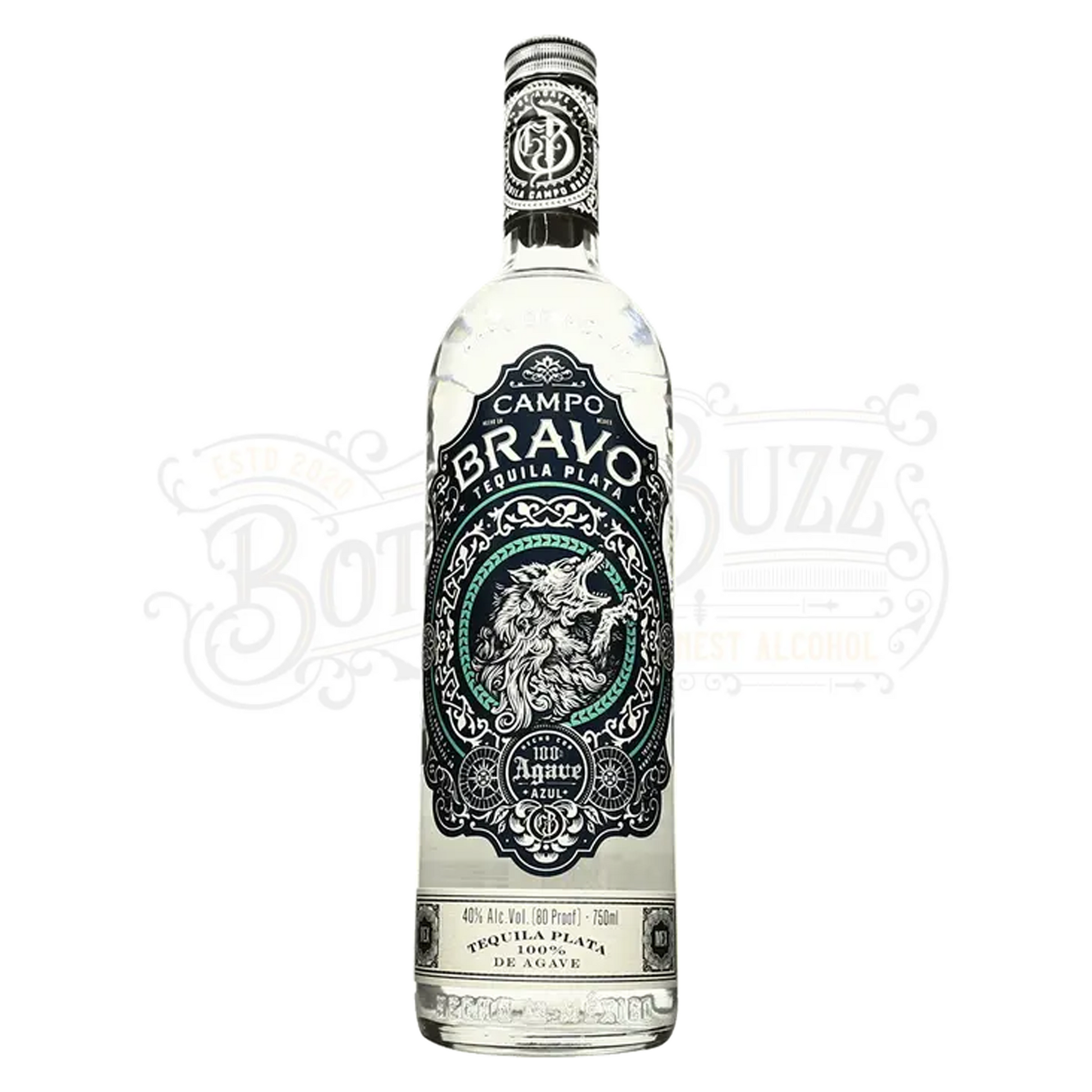 Campo Bravo Plata Tequila 1.75 L