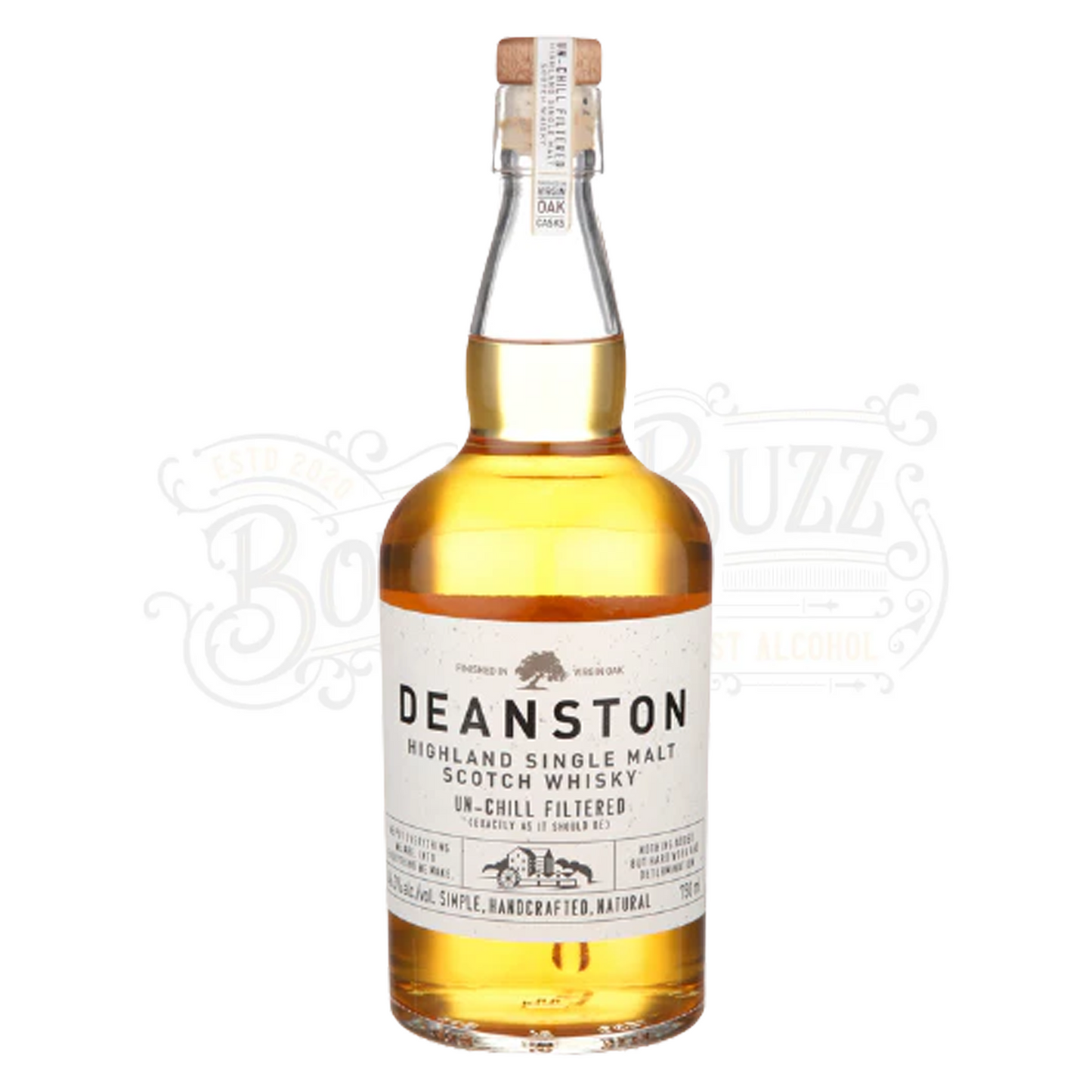 Deanston Single Malt Scotch Finished In Virgin Oak