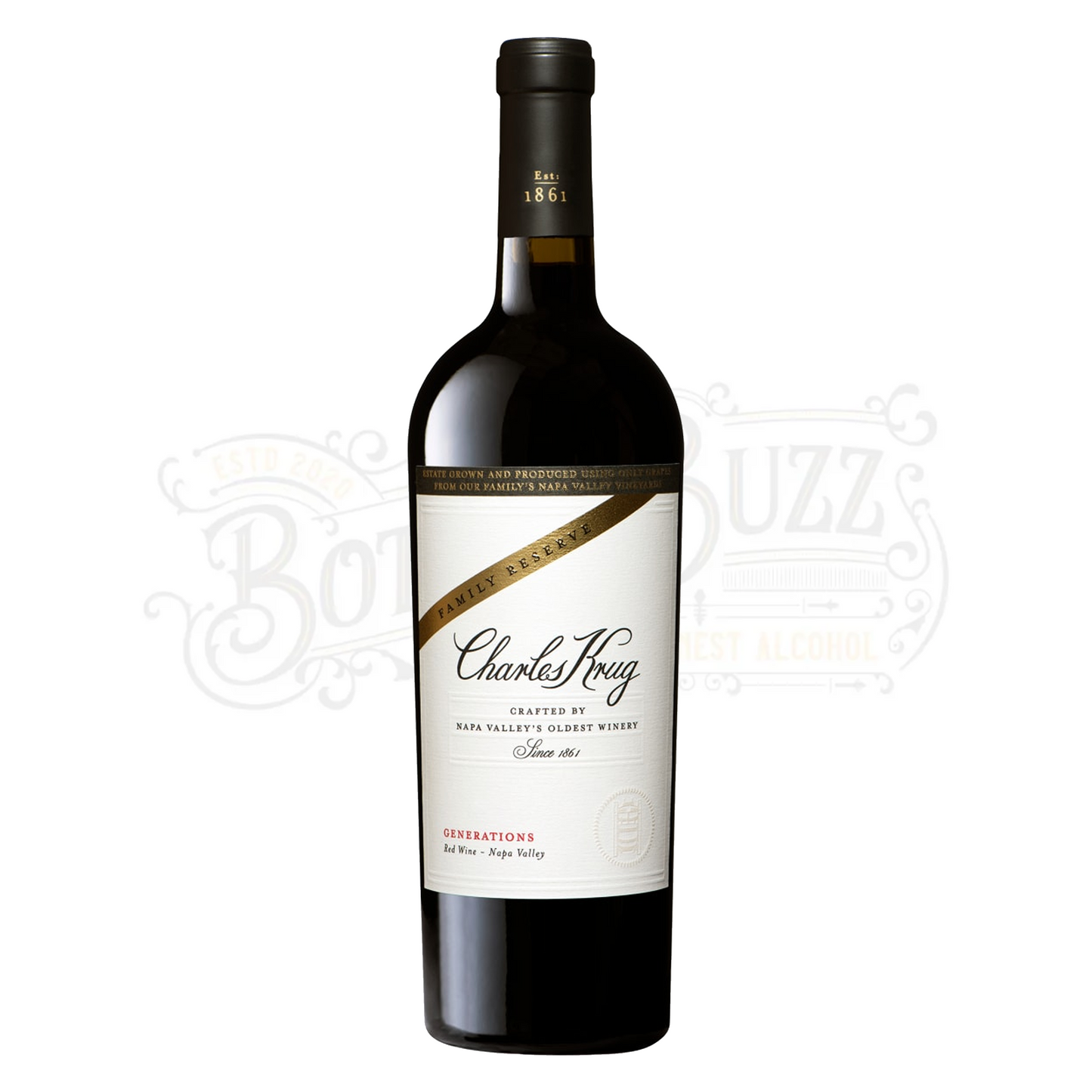 Charles Krug Red Wine Generations Family Reserve Napa Valley 1.5 L