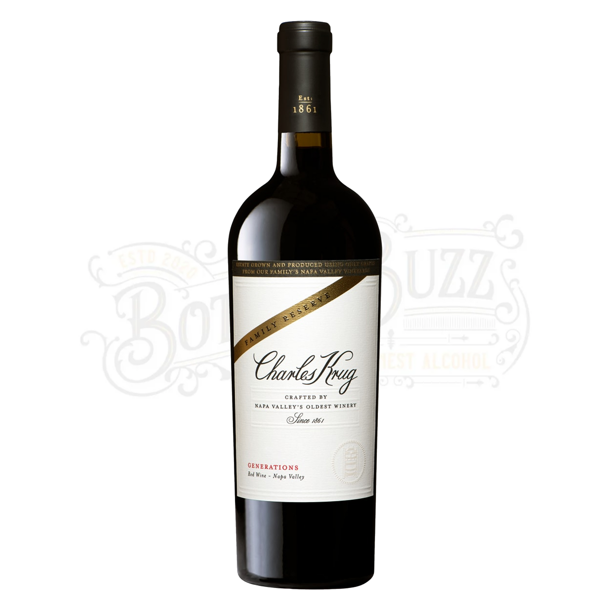 Charles Krug Red Wine Generations Family Reserve Napa Valley 1.5 L