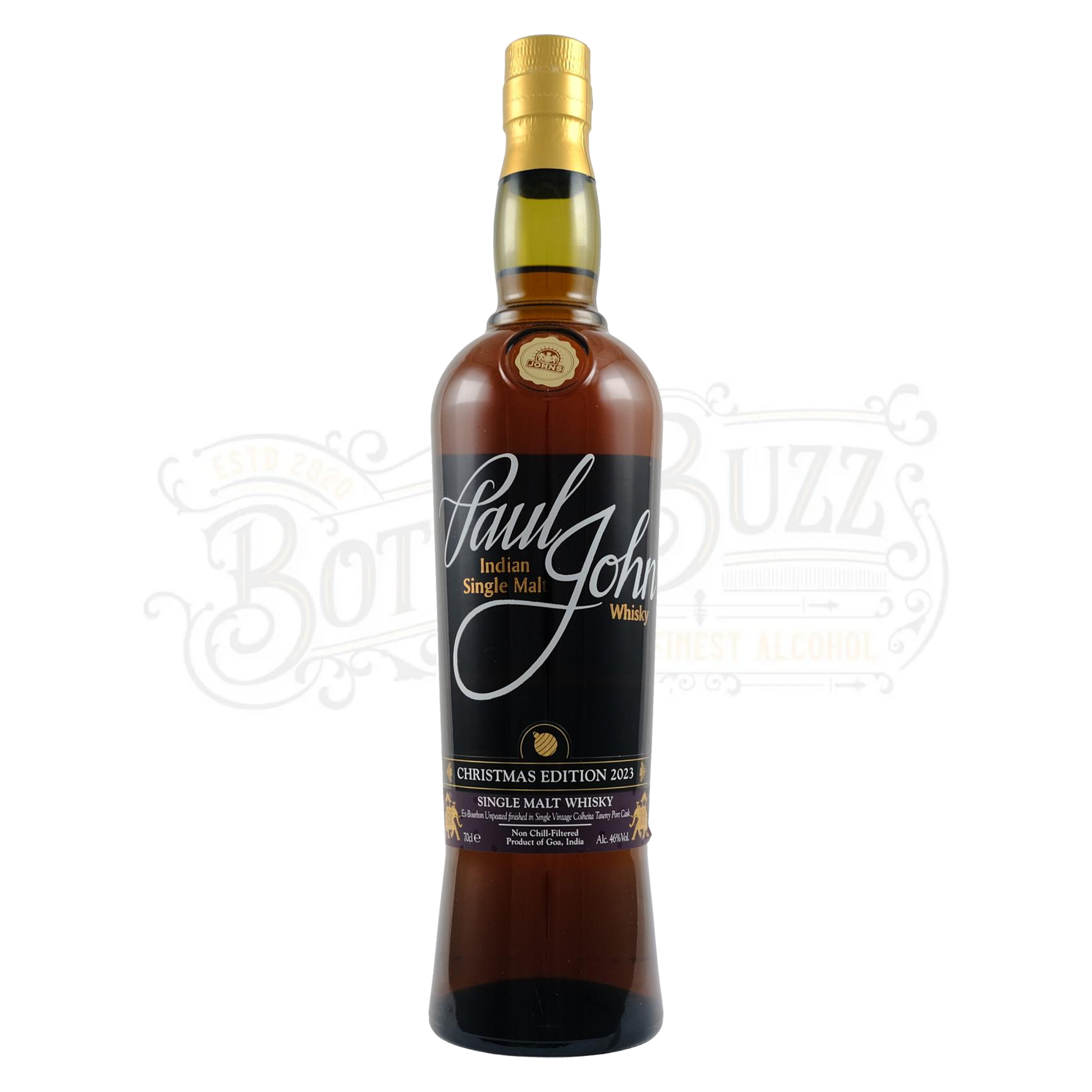 Paul John Single Malt Whisky Christmas Edition 2023