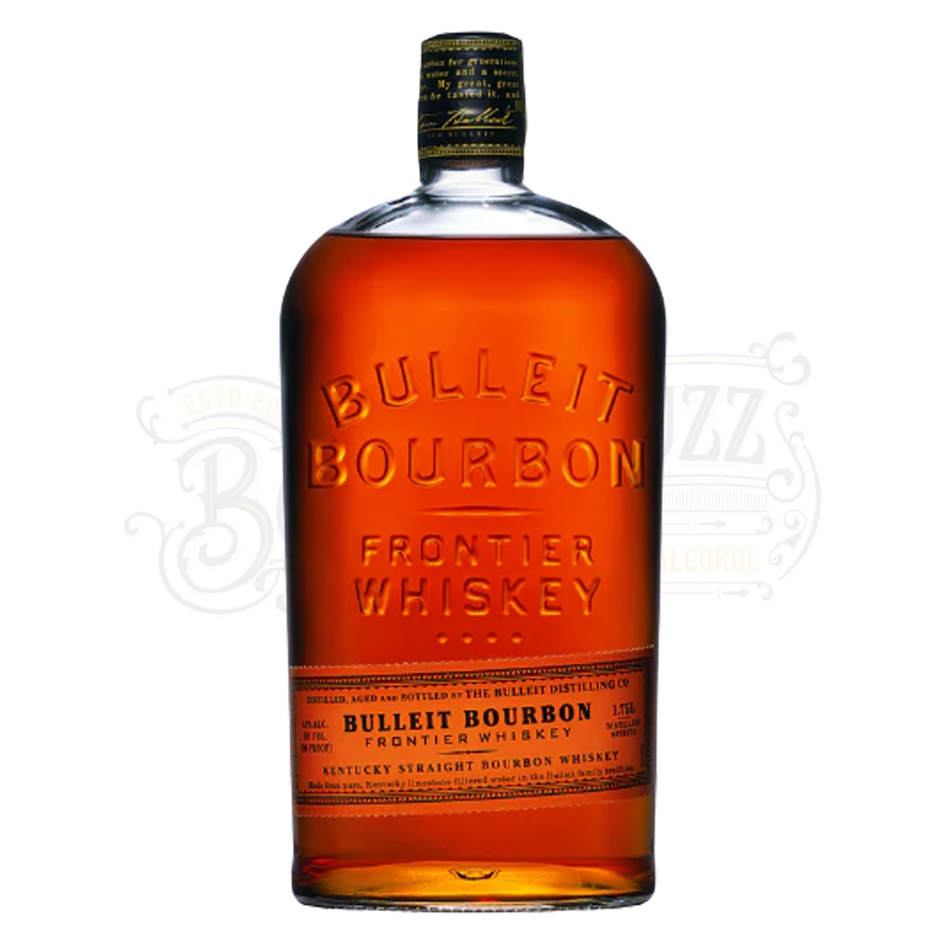 Bulleit Straight Bourbon Frontier Whiskey 6 Yr 1 L