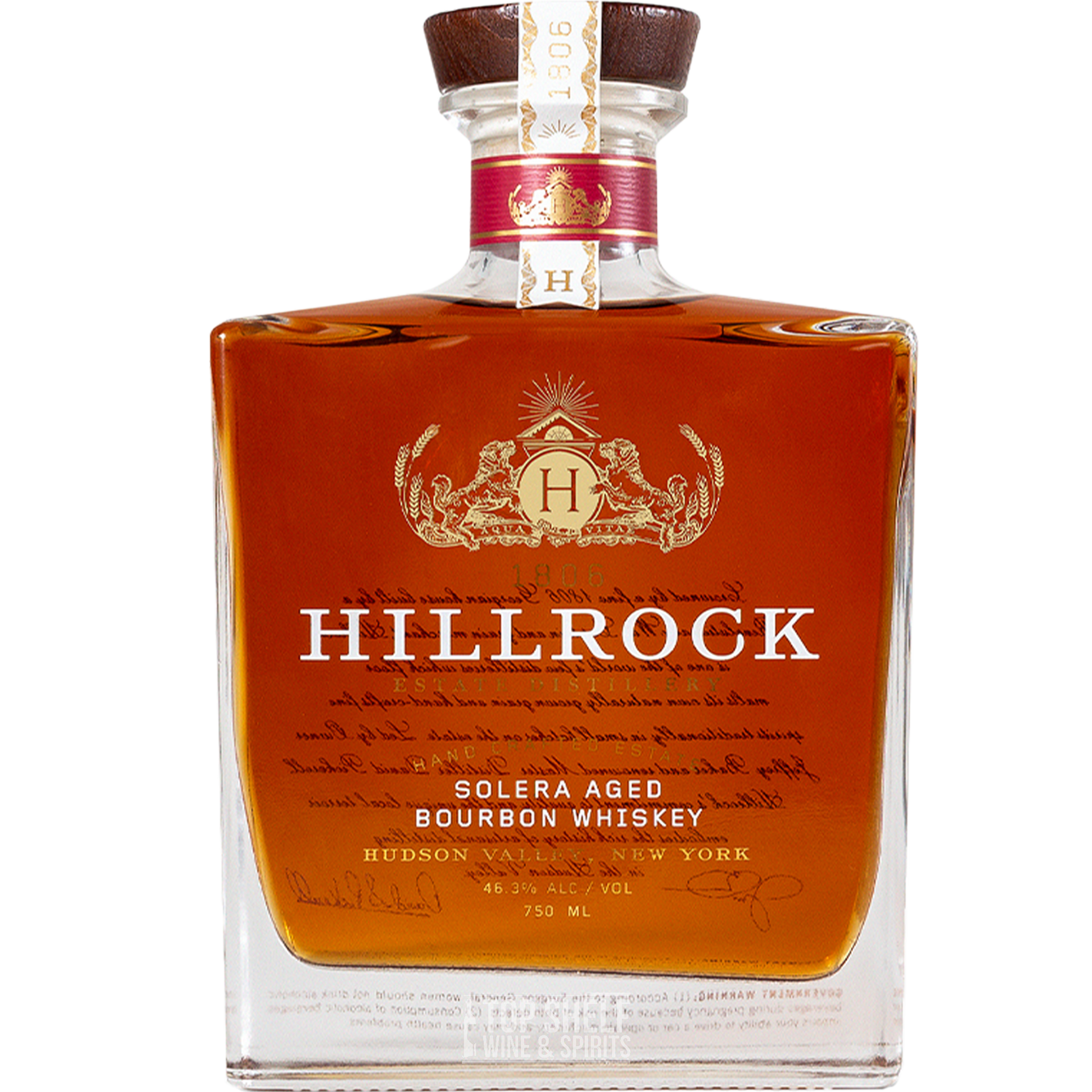Hillrock Solera Aged Sauternes Finish Bourbon Whiskey