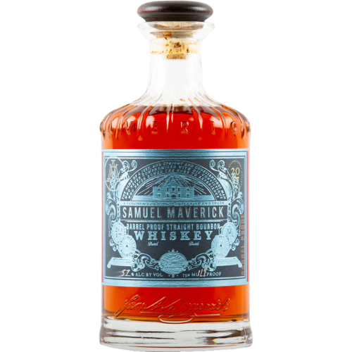 Samuel Maverick Barrel Proof Straight Bourbon Whiskey