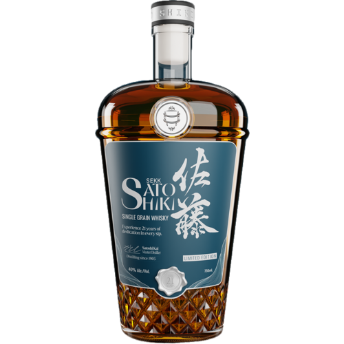 Sekk Sato Shiki 21 Year Old Single Grain Japanese Whiskey