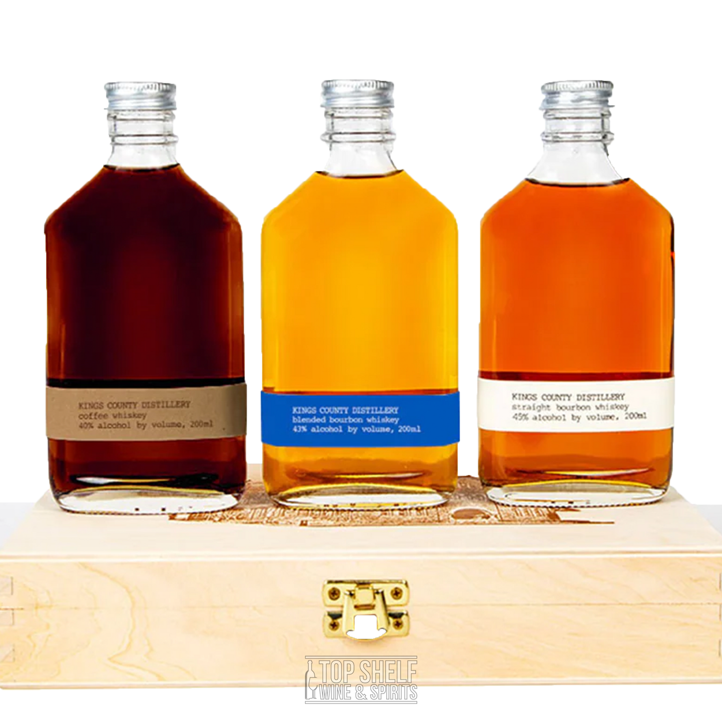 Kings County Classic Whiskey Gift Set (3 x 200ml)