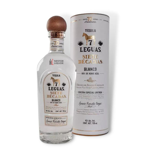 Siete Leguas 'Siete Decadas' Blanco Tequila 700ml