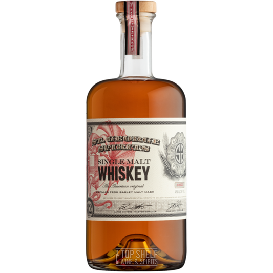 St George Single Malt American Oak Whiskey