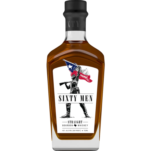 Sixty Men Straight Bourbon Whiskey