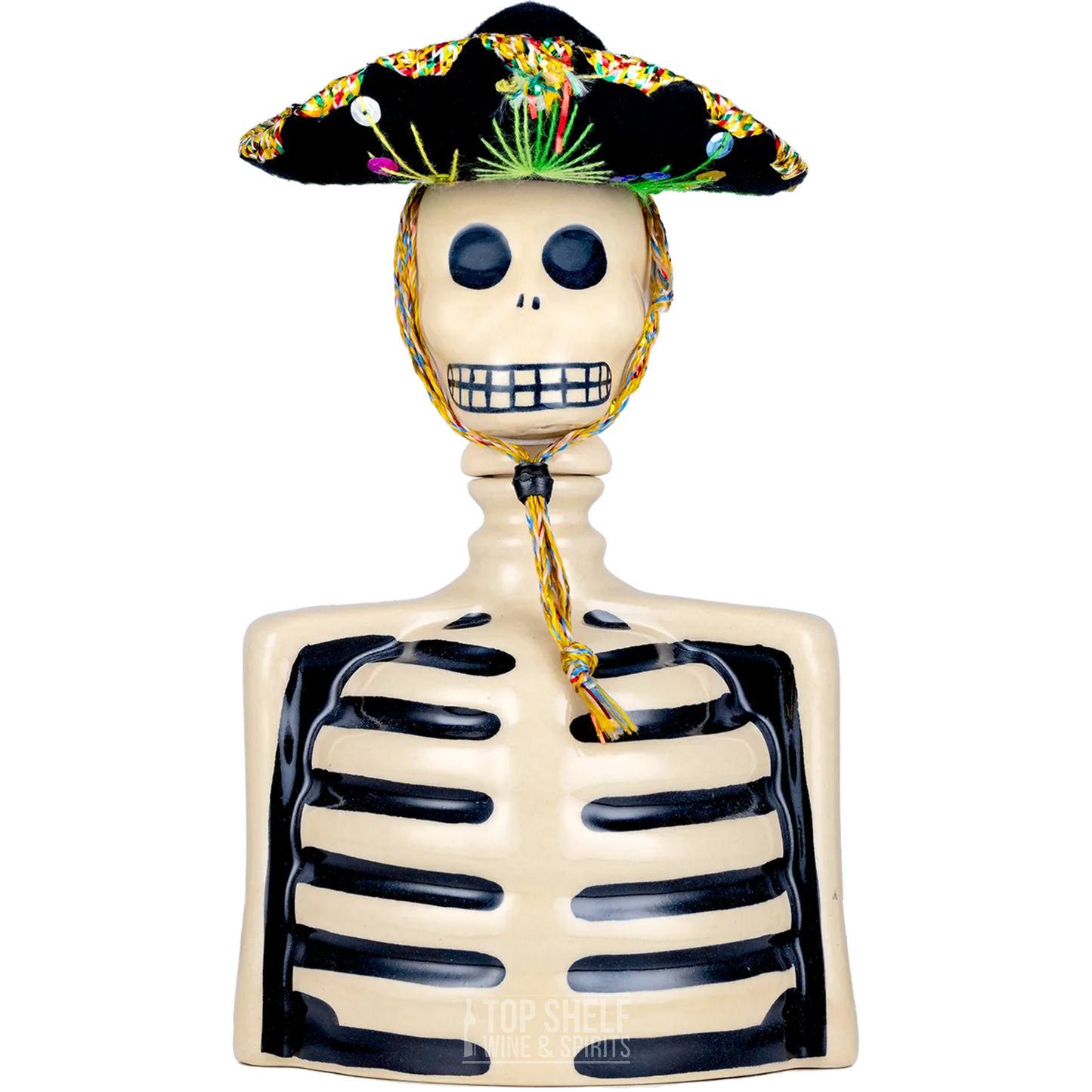 Los Azulejo Skelly Anejo Tequila