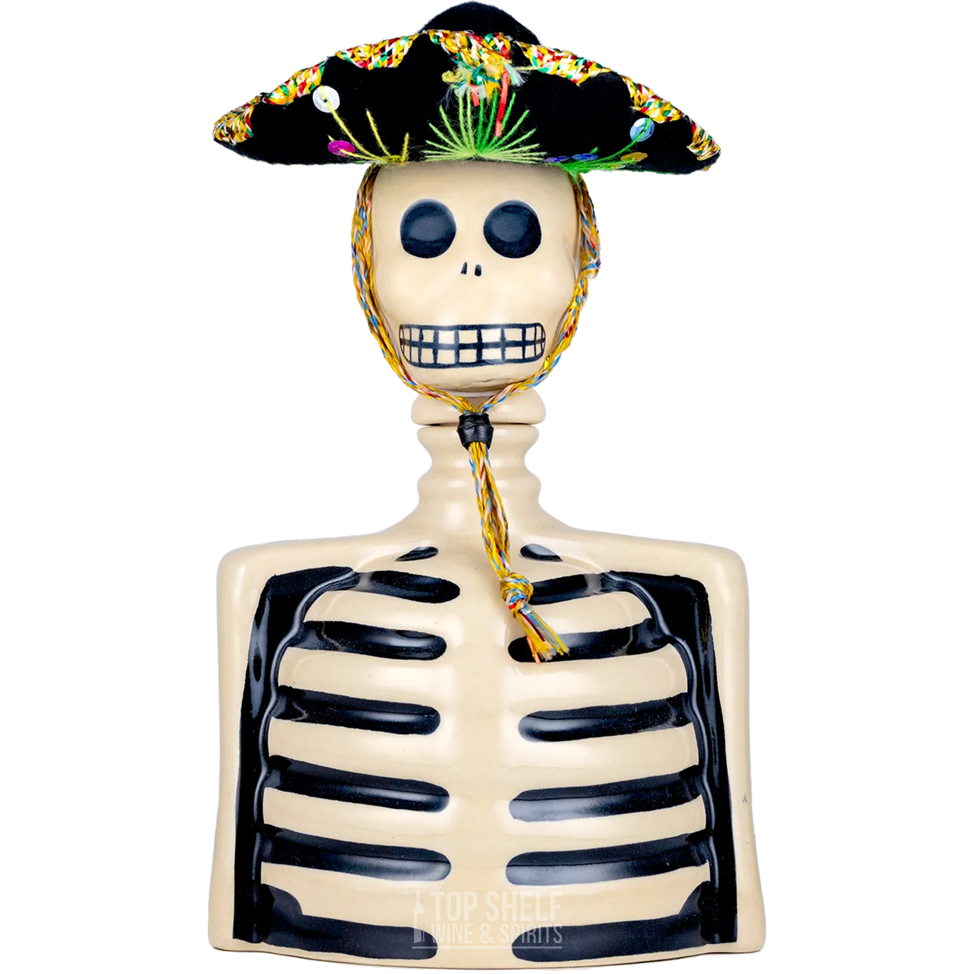 Los Azulejo Skelly Anejo Tequila