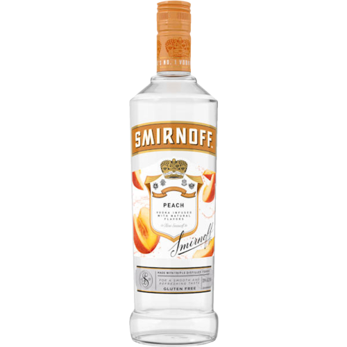 Smirnoff Twist of Peach Flavored Vodka (50mL)