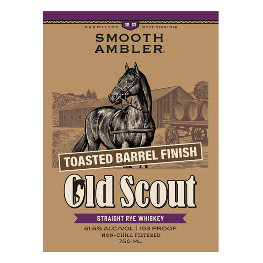 Smooth Ambler Old Scout Toasted Barrel Finish Rye 750ml