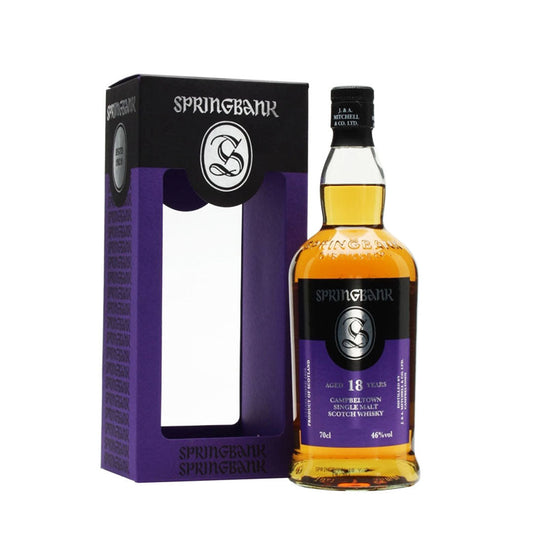 Springbank 18 Year Old Single Malt 750ml