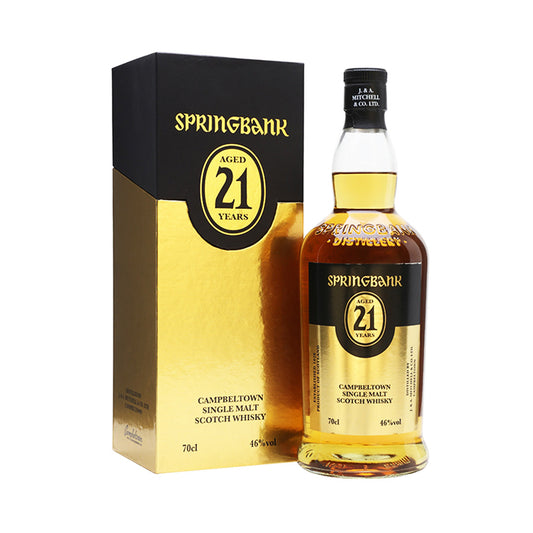 Springbank 21 Year Old Single Malt Scotch Whisky 750ml
