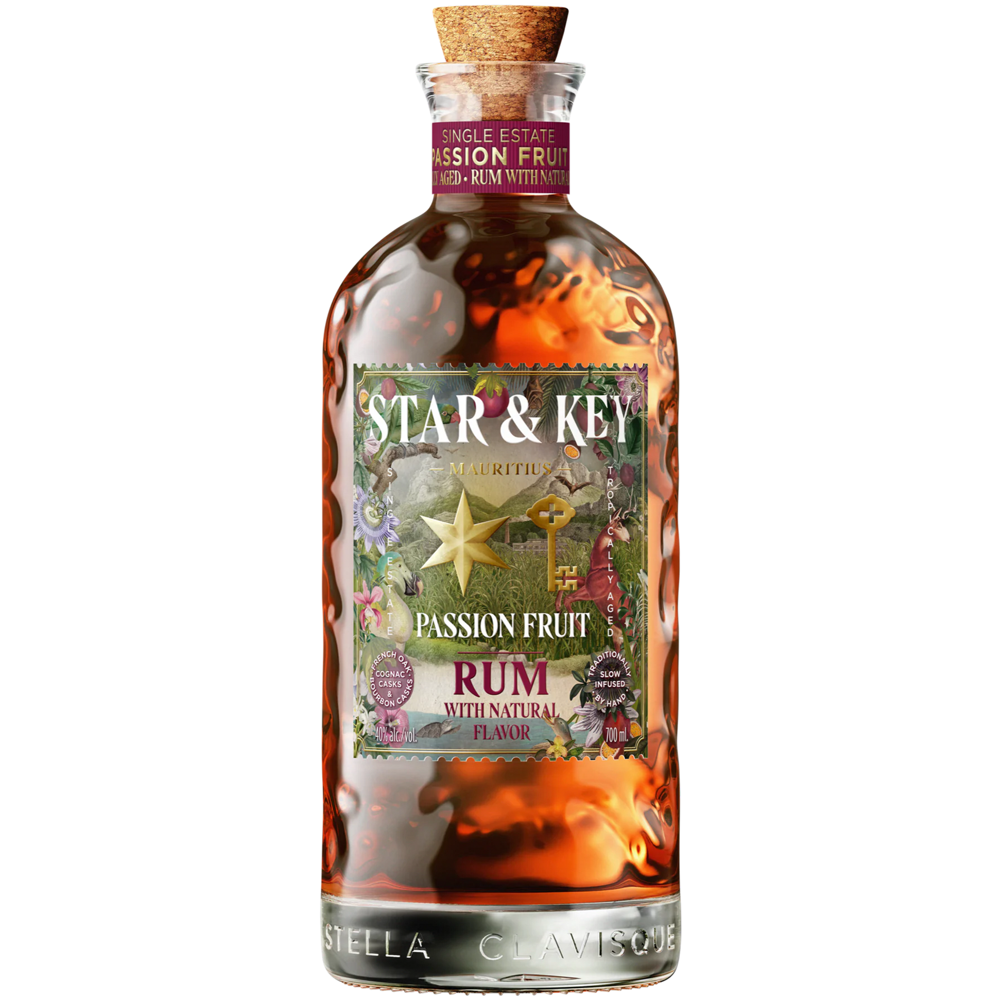 Star & Key Passionfruit Rum 700ml
