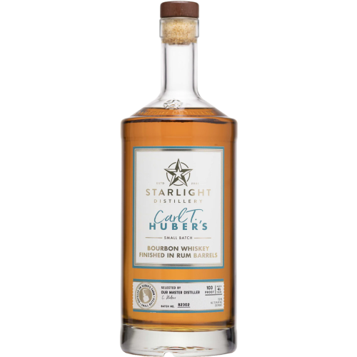 Starlight Distillery Carl T. Rum Barrel Finish Straight Bourbon Whiskey