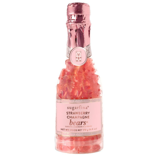 Sugarfina Strawberry Champagne Bears Celebration Bottle