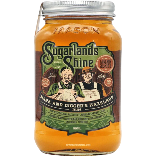 Sugarlands Shine Mark & Digger's Hazelnut Rum (50mL)