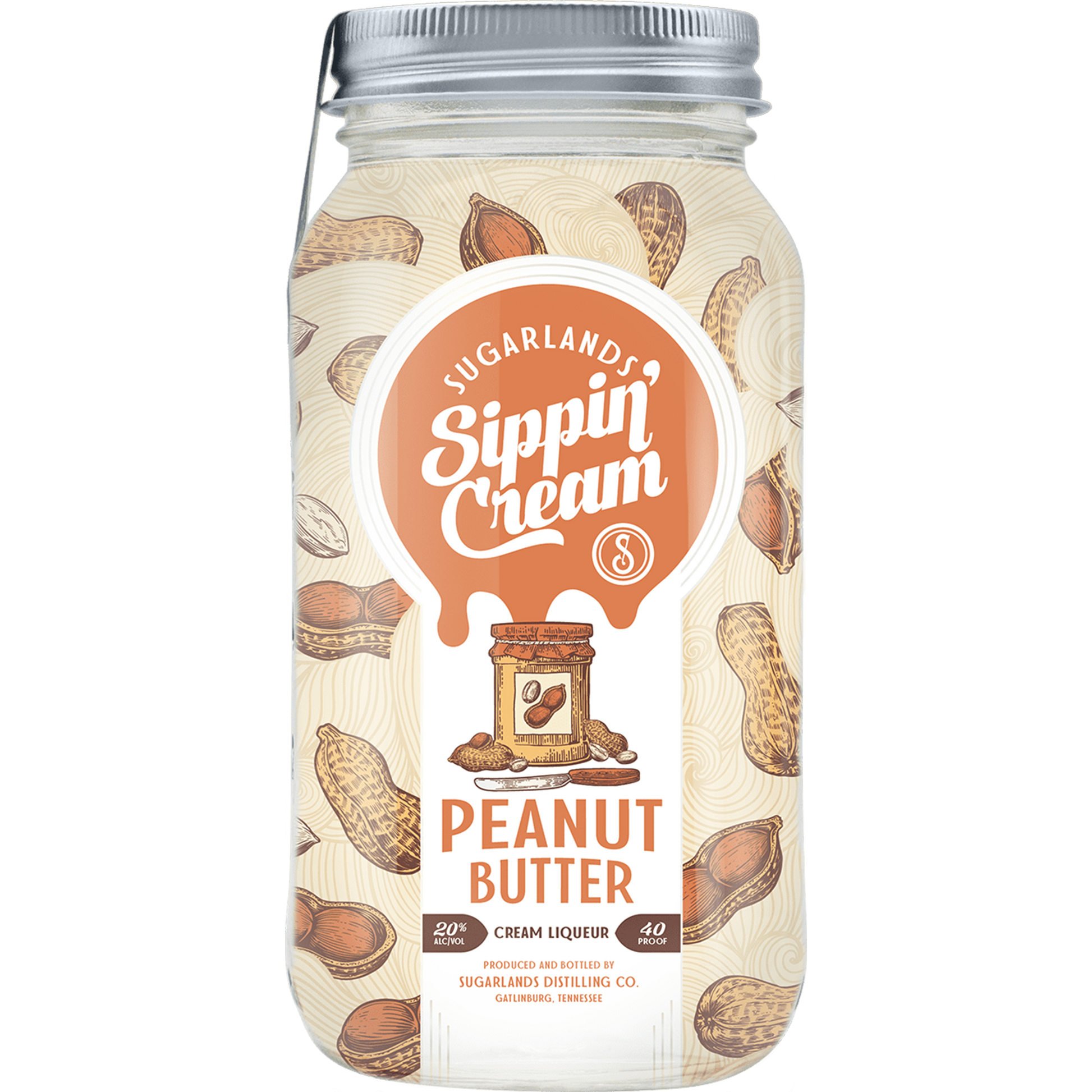 Sugarlands Peanut Butter Sippin Cream Liqueur