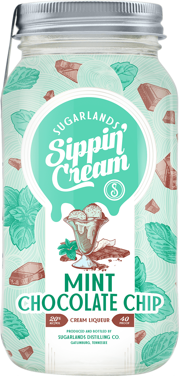 Sugarlands Shine Mint Chocolate Chip Sippin' Cream (750Ml)