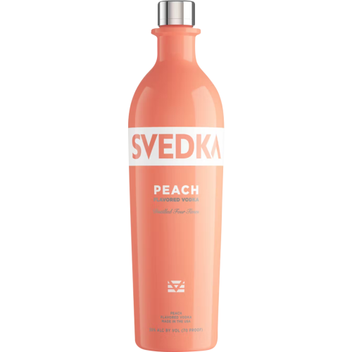 Svedka Peach Flavored Vodka (1L)