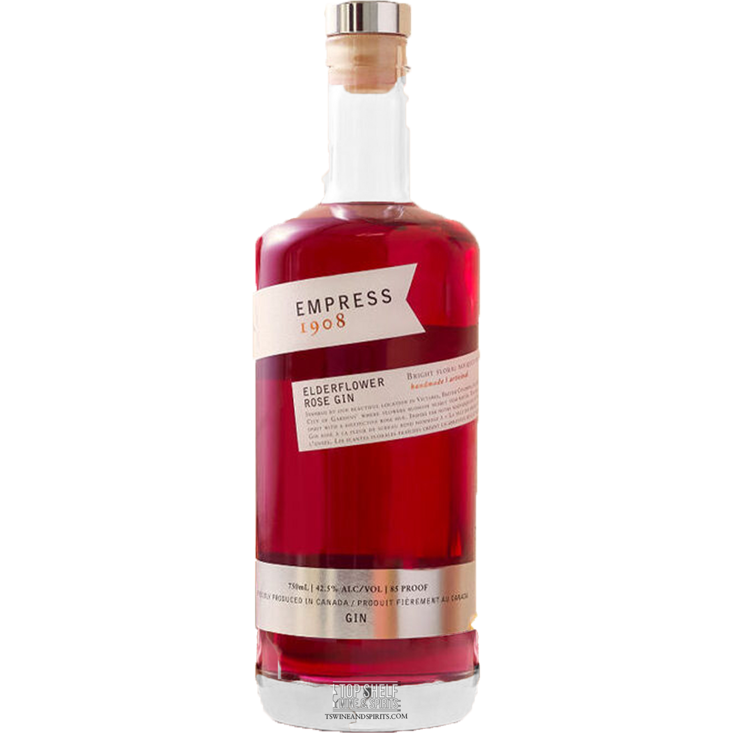 Empress 1908 Elderflower Rose Gin