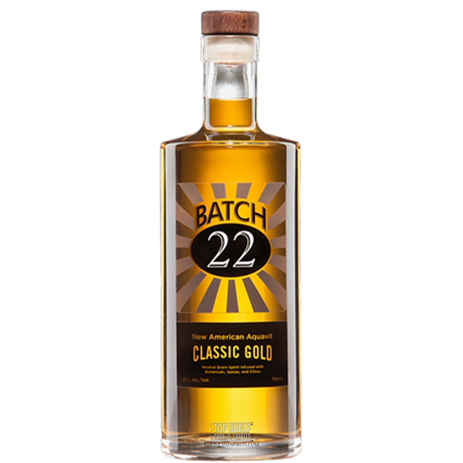 Batch 22 New American Aquavit Classic Gold