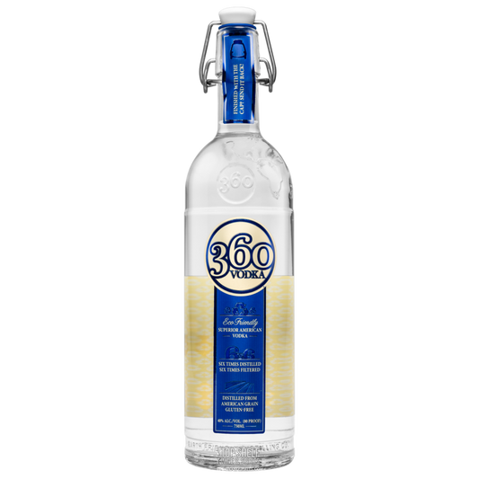 360 Vodka Eco Friendly Superior Vodka
