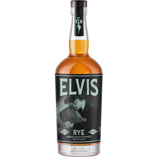 Elvis The King Straight Rye Tennessee Whiskey