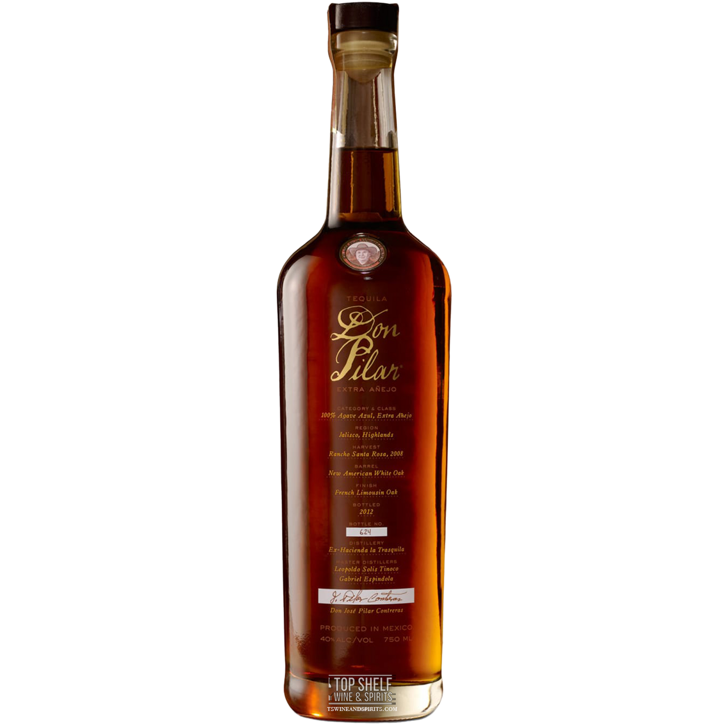 Don Pilar Extra AÃ±ejo Tequila