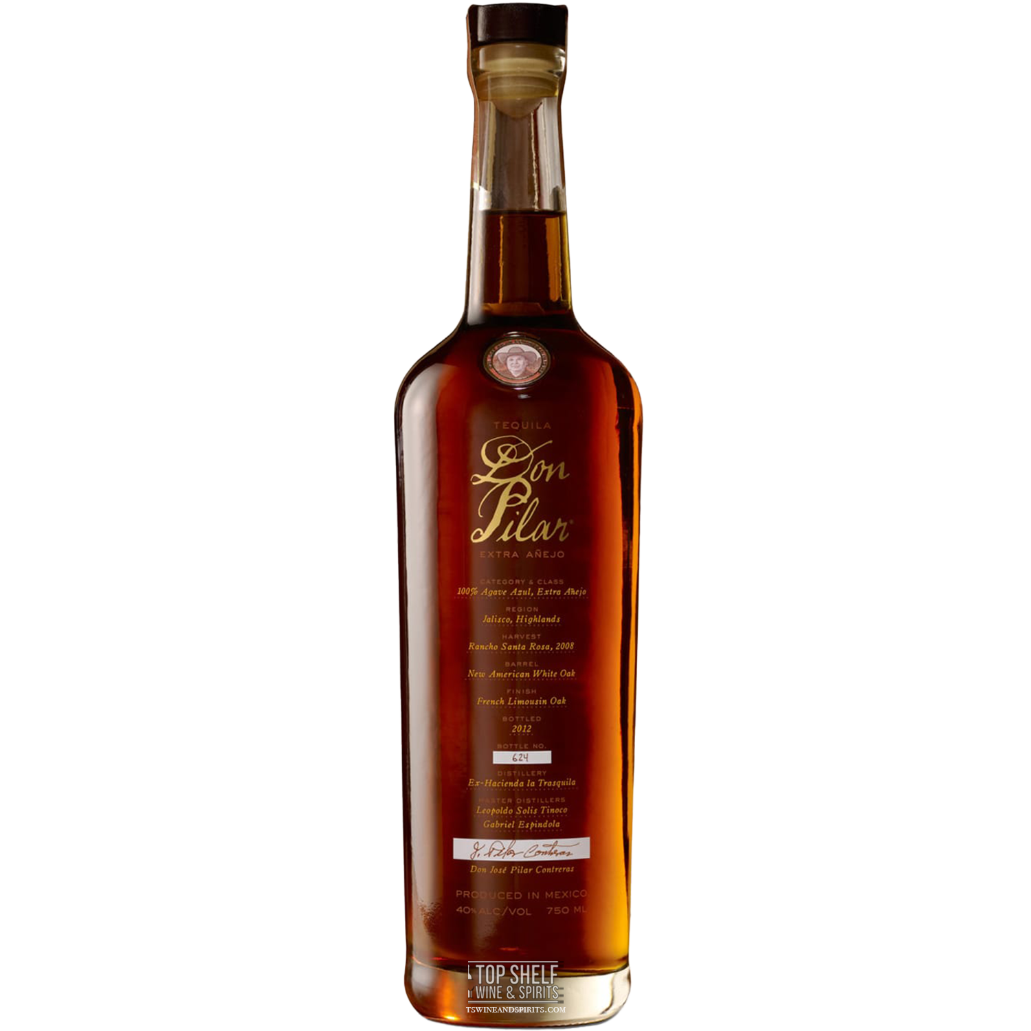 Don Pilar Extra AÃ±ejo Tequila