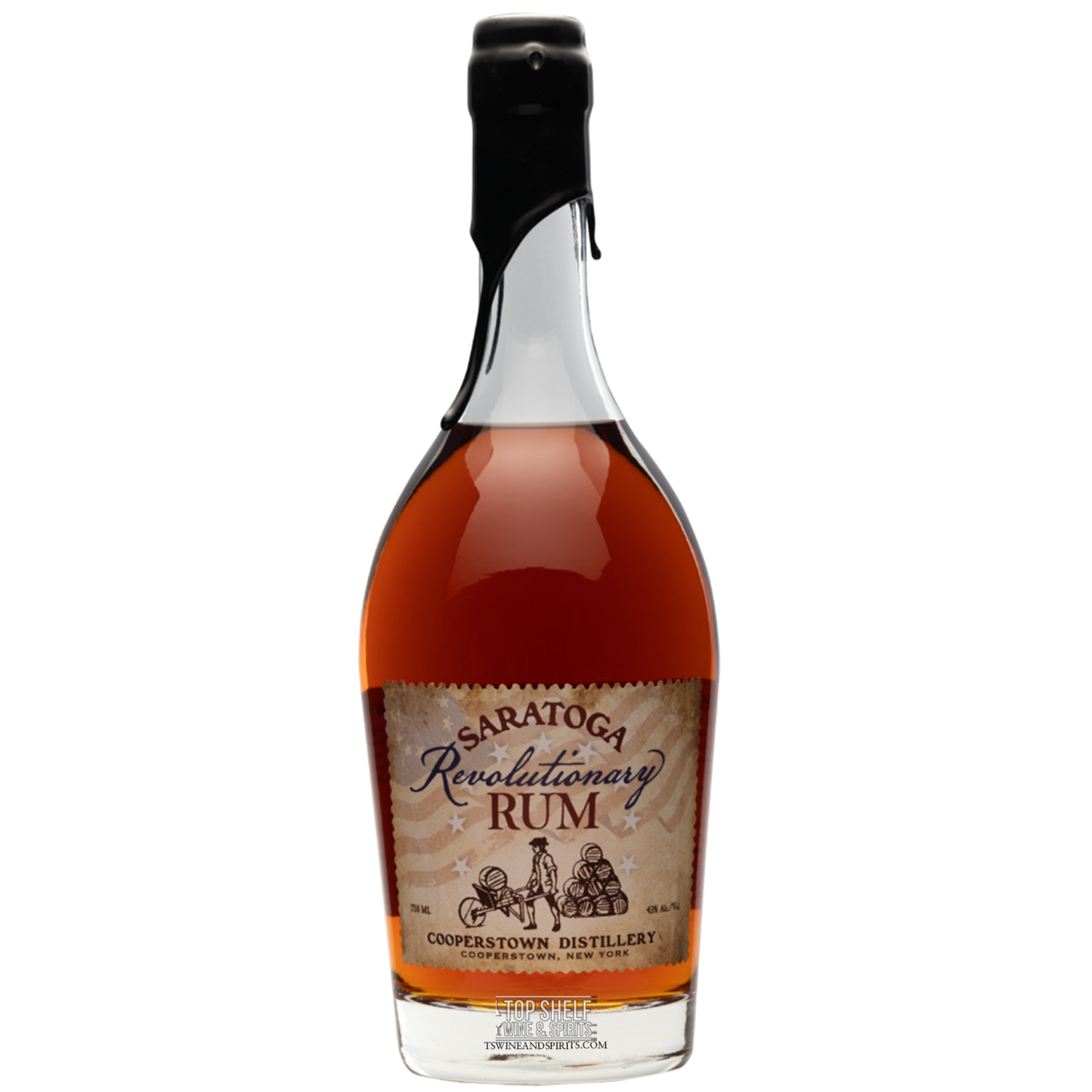 Cooperstown Distillery Saratoga Revolutionary Rum