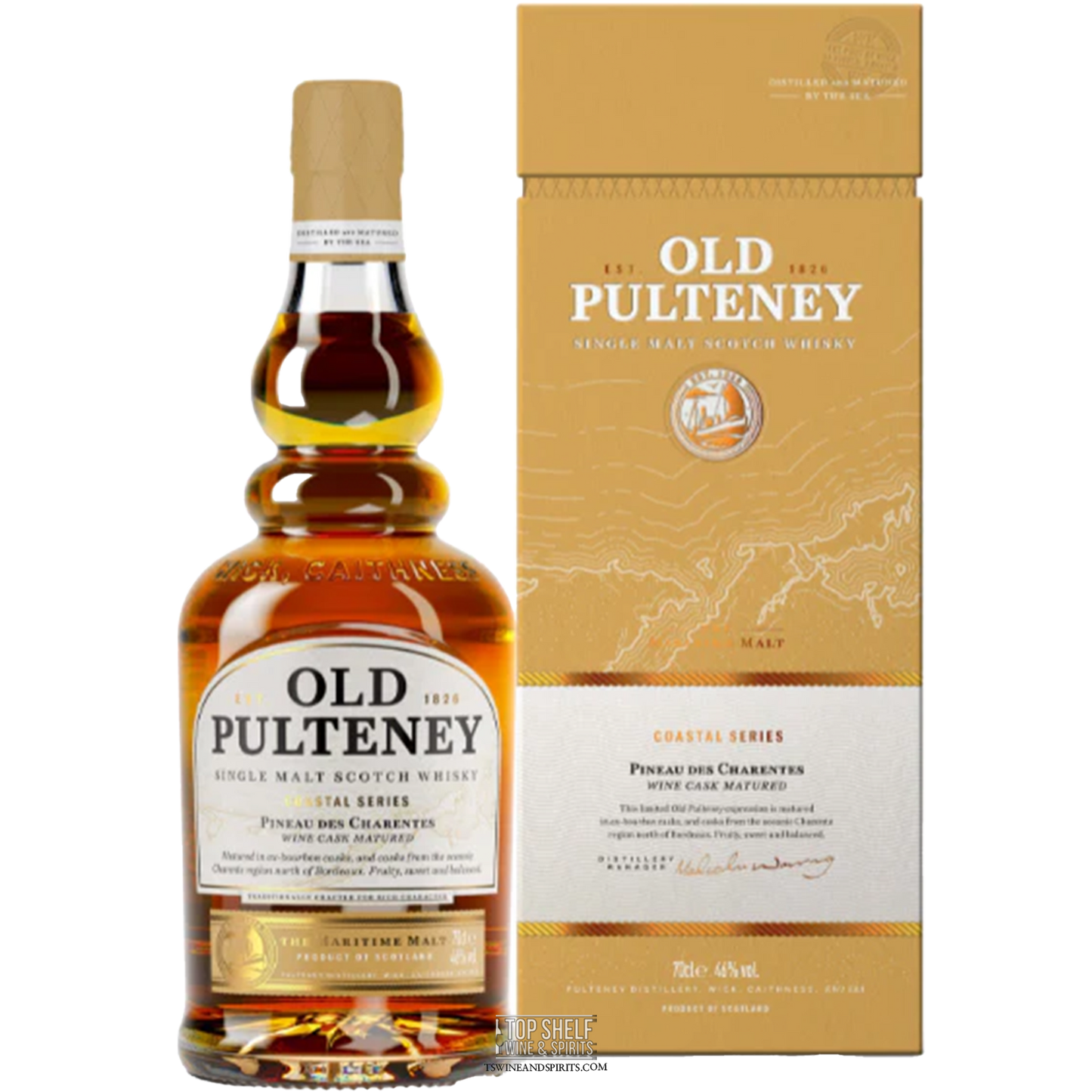 Old Pulteney Pineau Des Charentes Wine Cask Single Malt Scotch