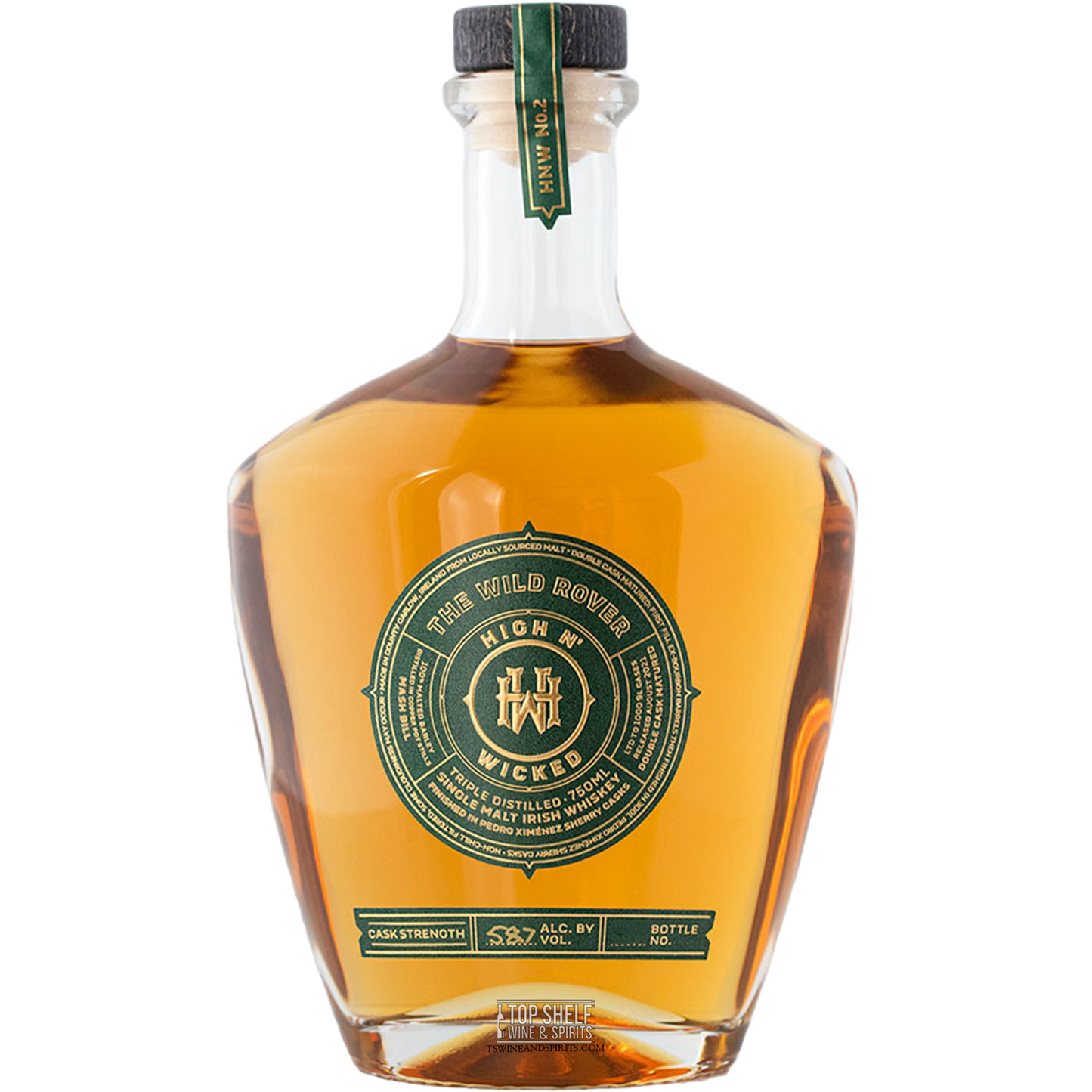 High N' Wicked No. 2 'The Wild Rover' Cask Strength Irish Whiskey