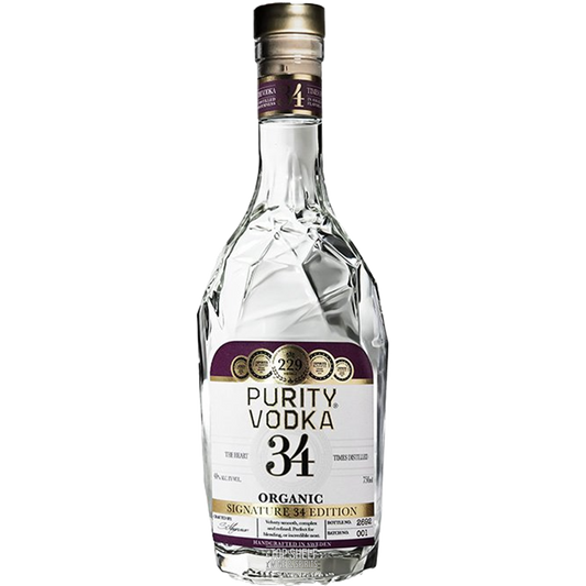 Purity 34 Organic Vodka