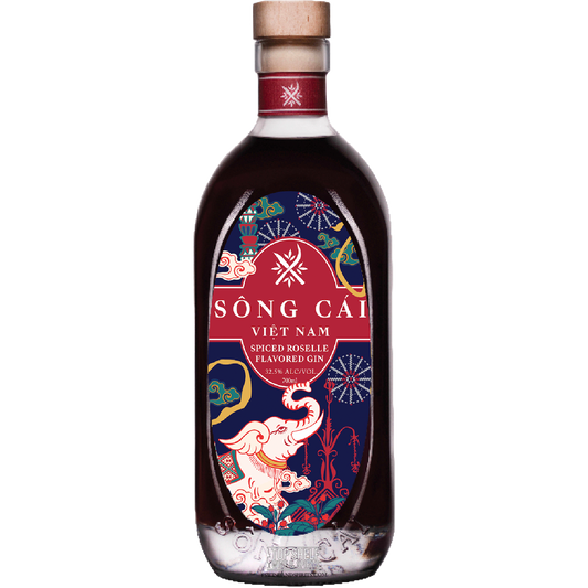 SÃ´ng CÃ¡i Vietnam Spiced Roselle Gin