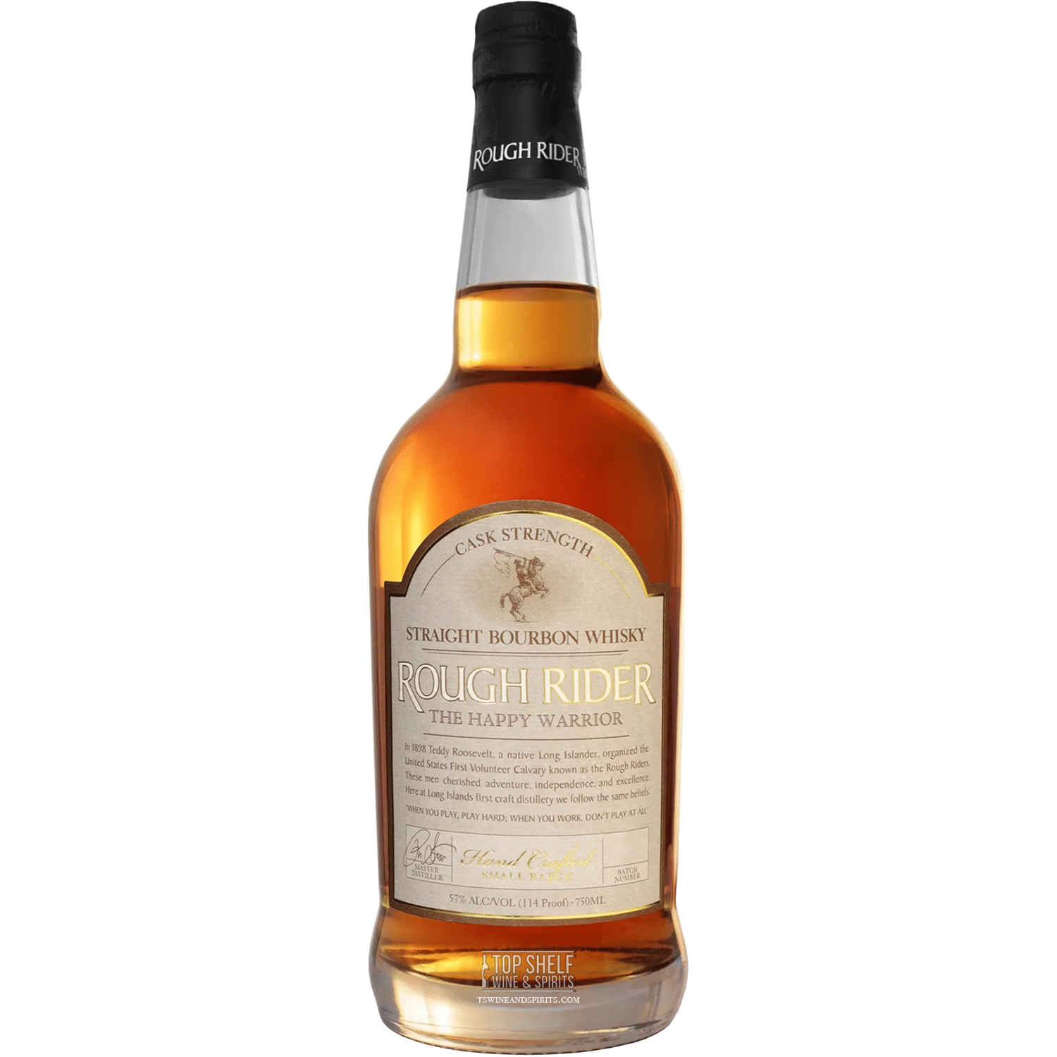 Rough Rider Cask Strength Straight Bourbon (The Happy Warrior Small Batch #31)