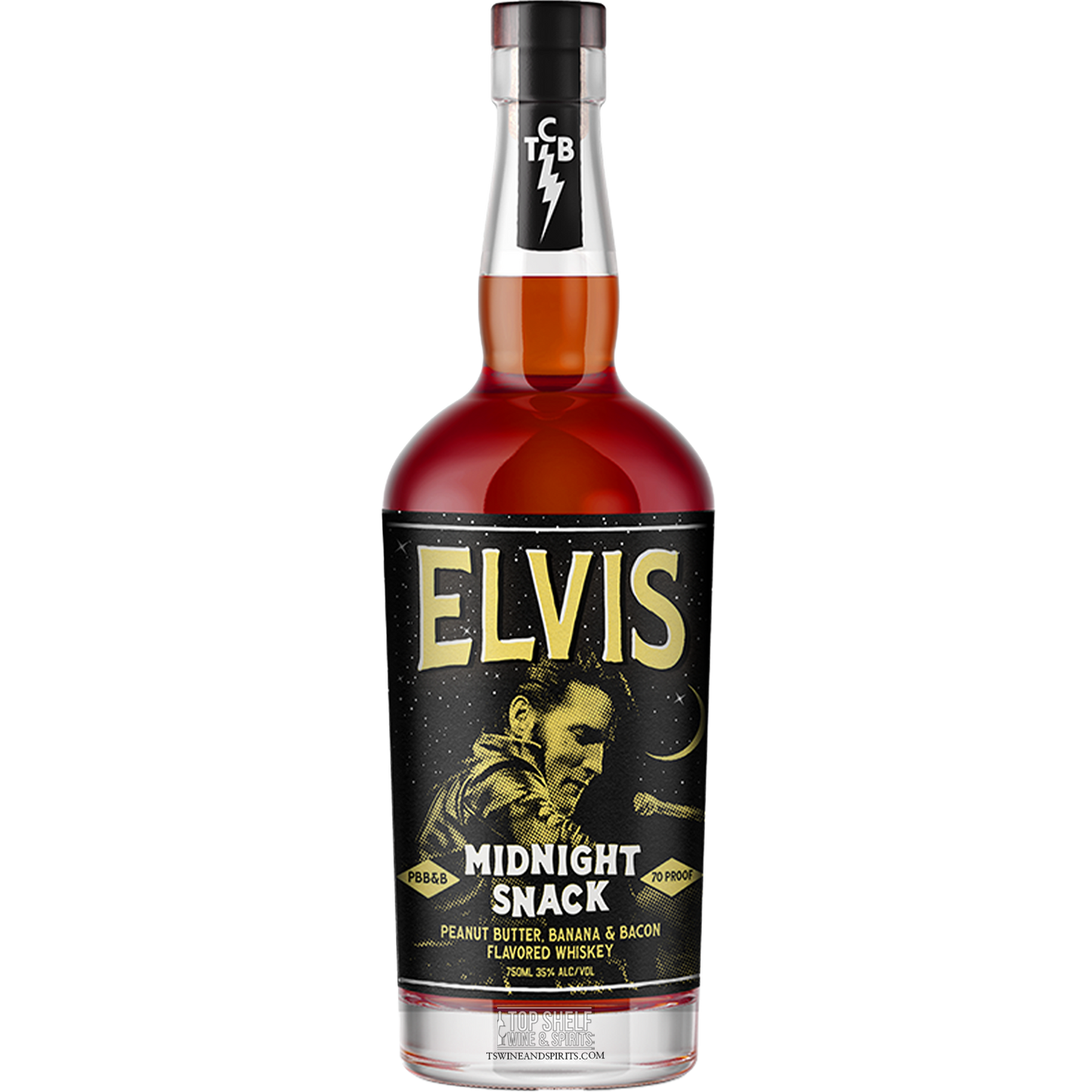 Elvis Midnight Snack Whiskey (Peanut Butter Banana and Bacon Flavored)