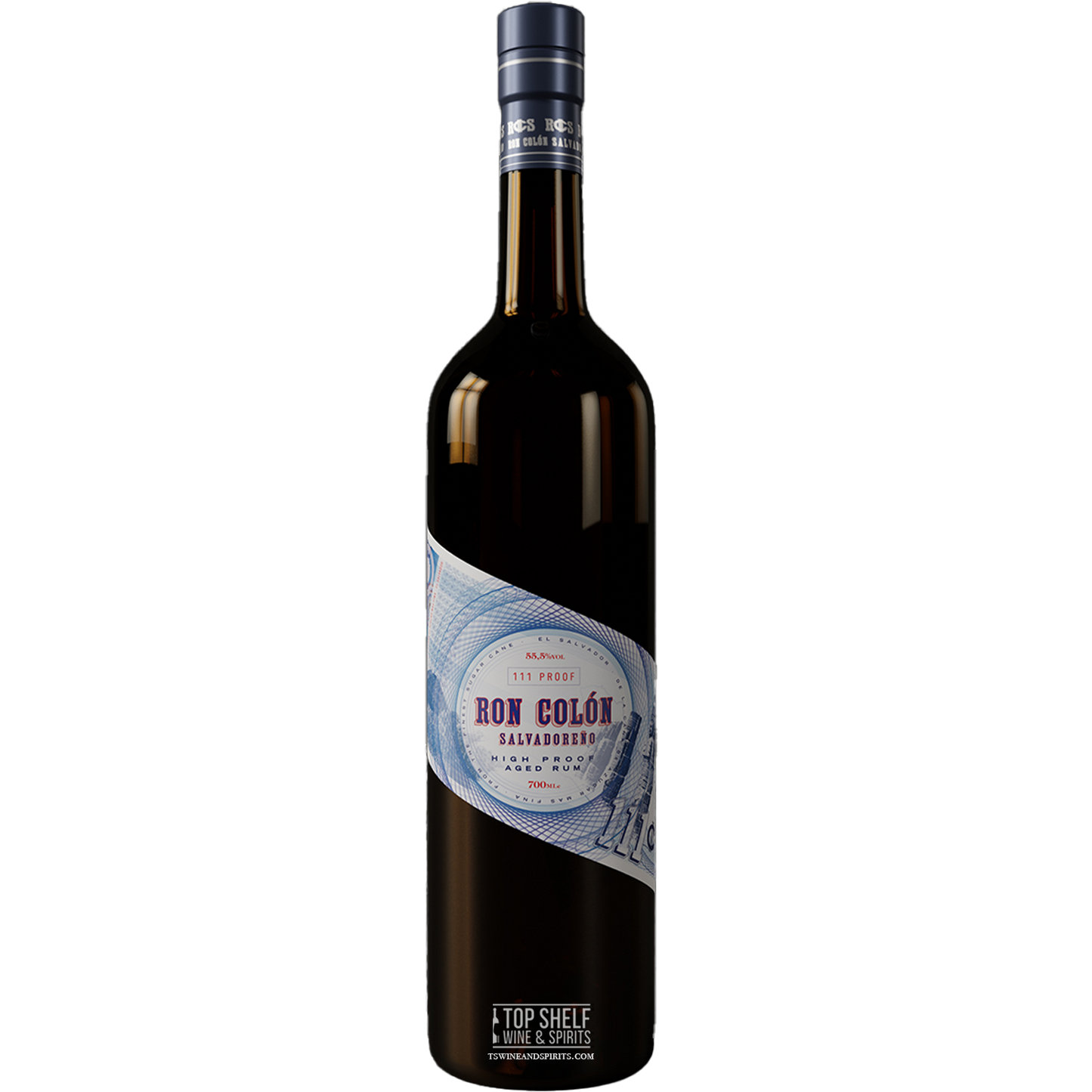 Ron ColÃ³n SalvadoreÃ±o High Proof 111 Rum