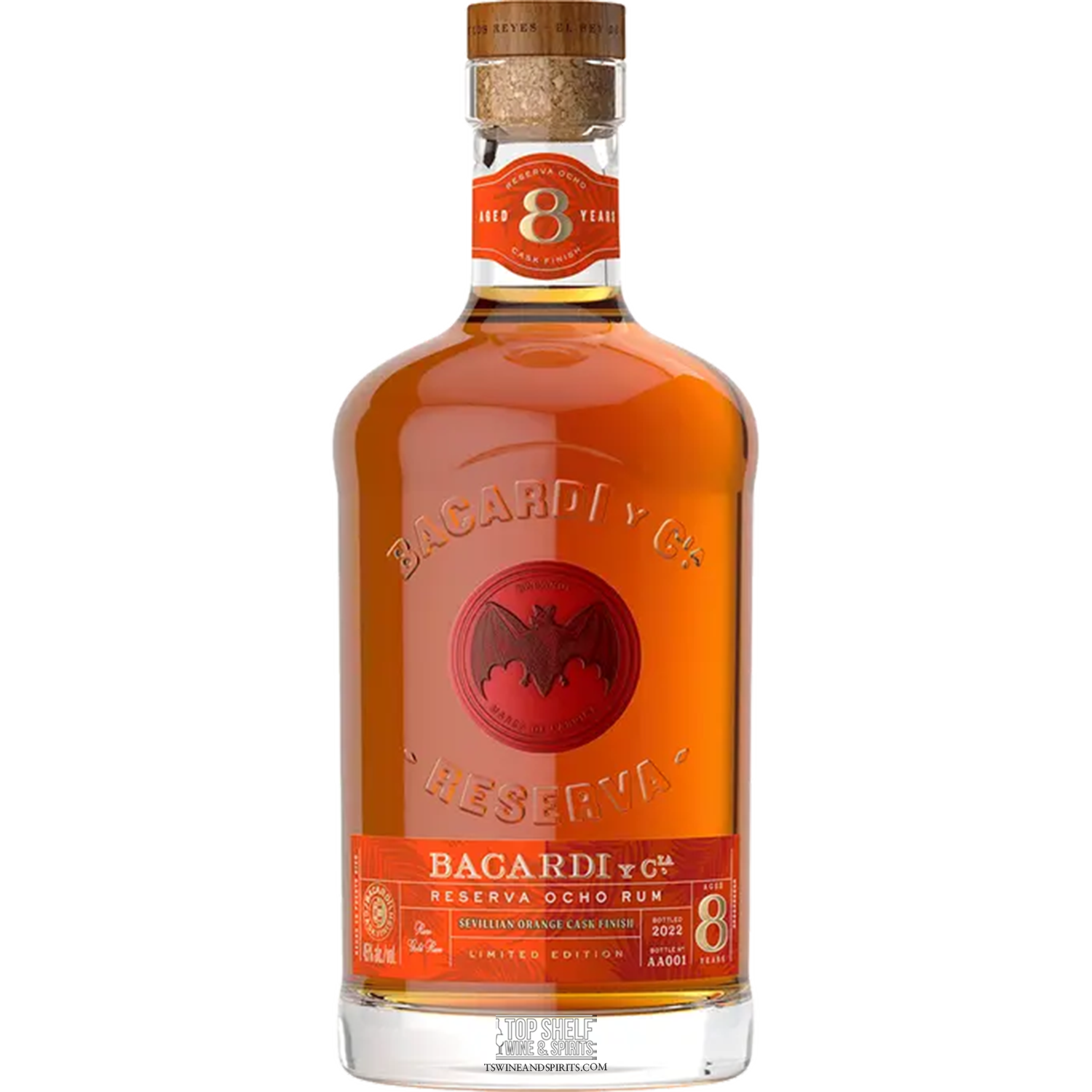 BacardÃ­ Reserva Ocho Sevillian Orange Rum