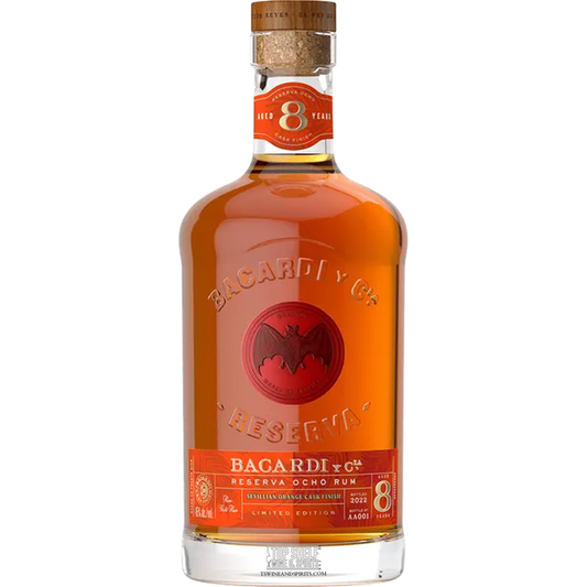 BacardÃ­ Reserva Ocho Sevillian Orange Rum