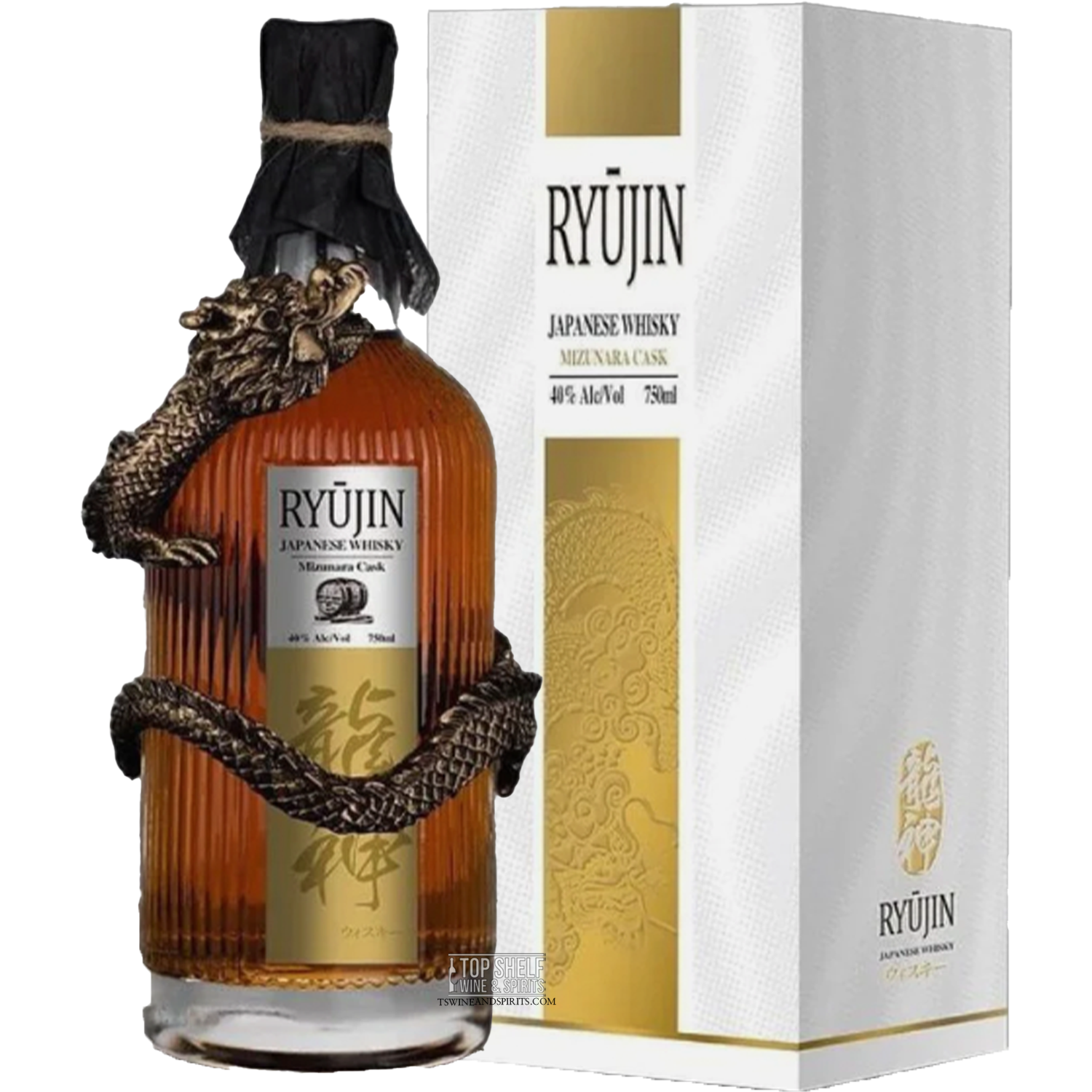 Ryujin Dragon Japanese Mizunara Cask Whisky 1L